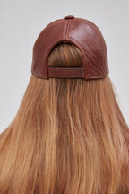 %100  Deri Kışlık Unisex Beyzbol Şapka