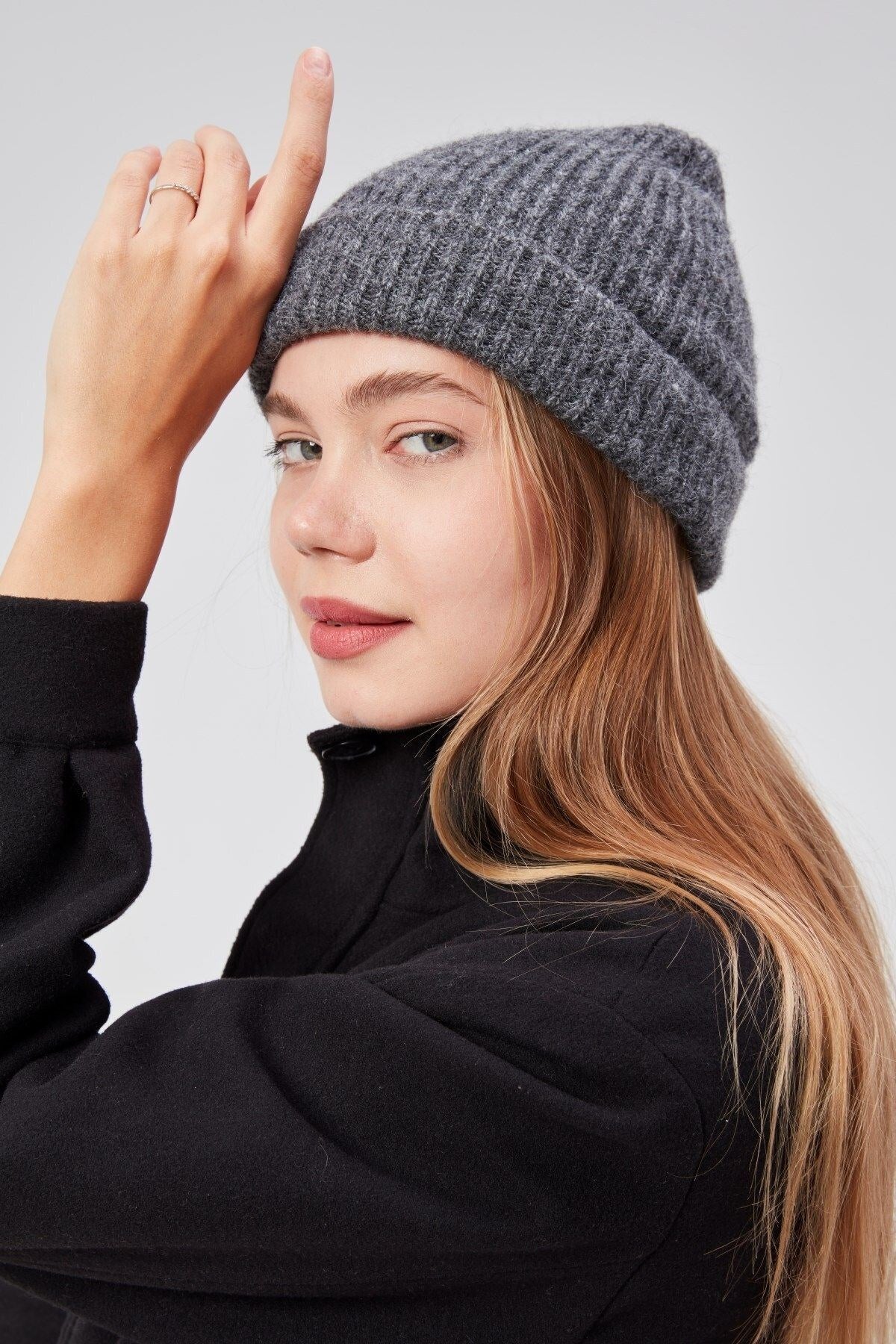 Basic Şık Standart Lüks Unisex Tiftik Bere