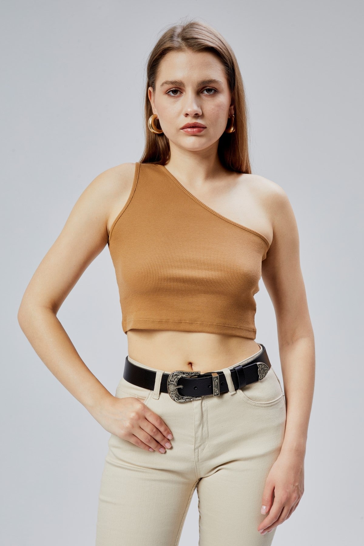 derikem %100 Hakiki Şık Kadın Kemeri Antik Gümüş Desenli 4cm