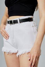 %100 Hakiki Deri Antik Gümüş Çapraz Tokalı Şık Kadın Kemeri 2,5 Cm