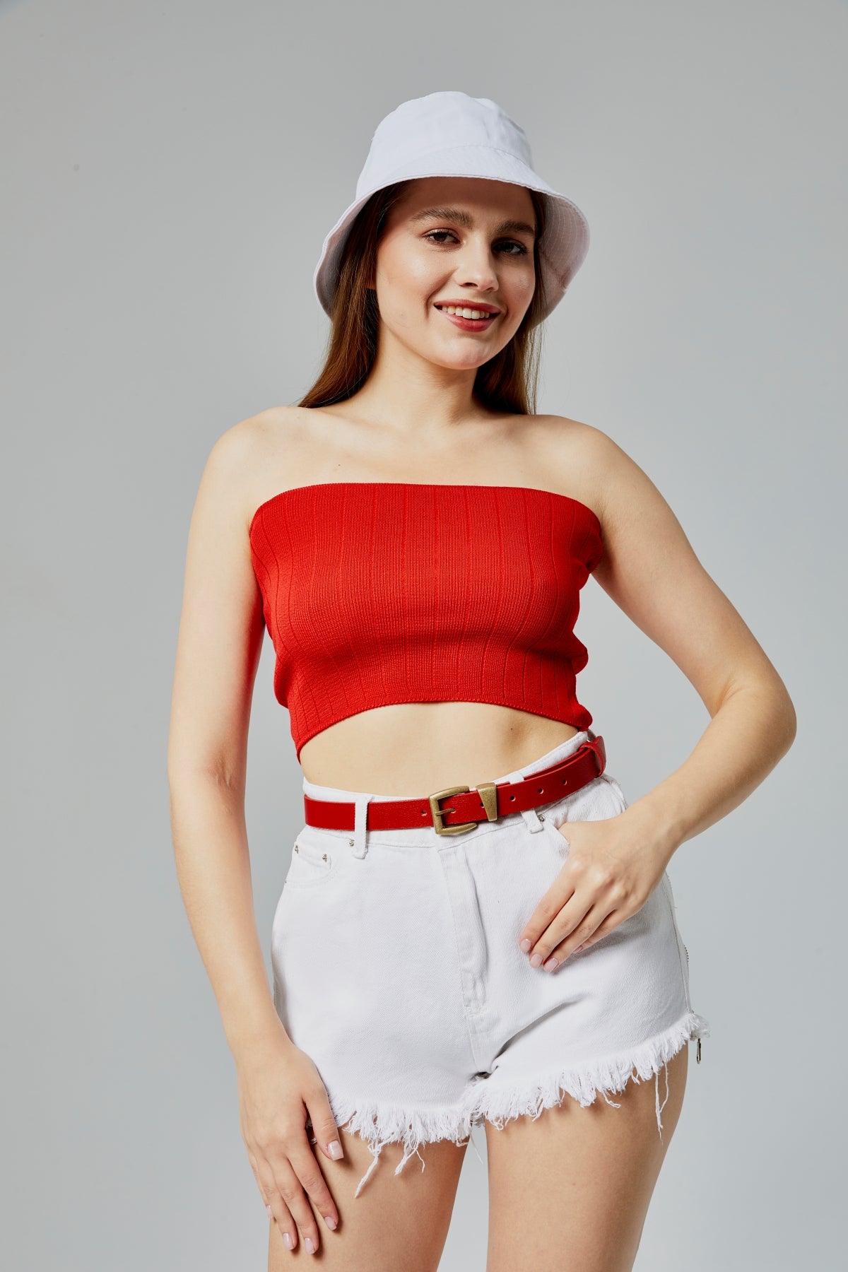 %100 Hakiki Deri Antik Sarı Çapraz Tokalı Şık Kadın Kemeri 2,5 Cm