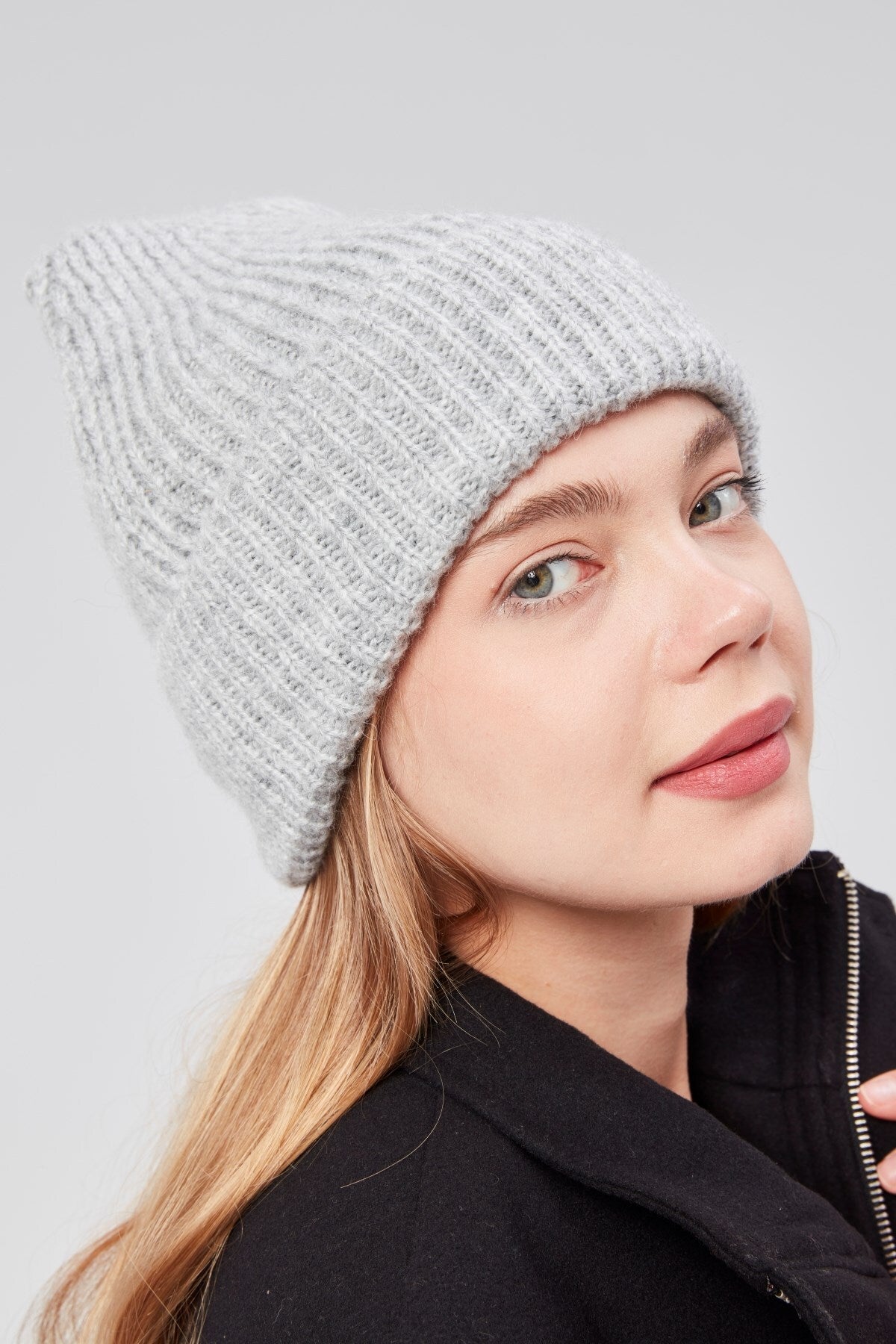 Basic Şık Standart Lüks Unisex Tiftik Bere