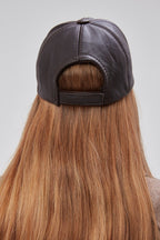 %100  Deri Kışlık Unisex Beyzbol Şapka