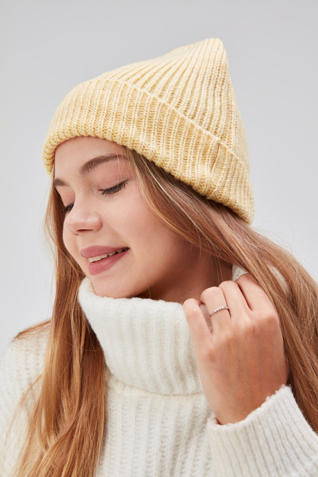 Basic Şık Standart Lüks Unisex Tiftik Bere