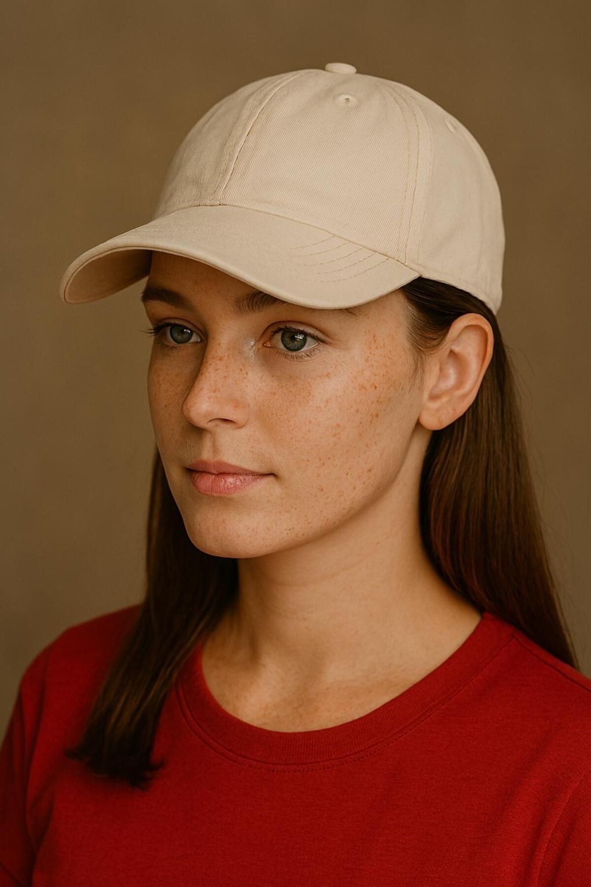 Unisex Basic Arkası Cırtlı Ayarlanabilir Hat Beyzbol Şapka Kep