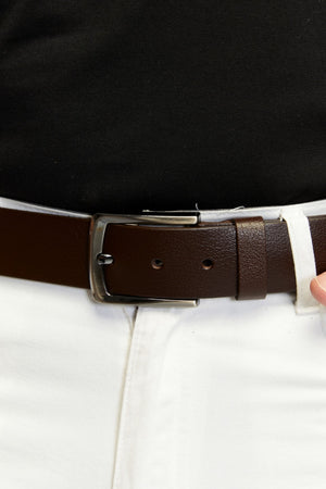 derikem %100 Hakiki Erkek Manda Derisi Kot Kemeri 4 Cm