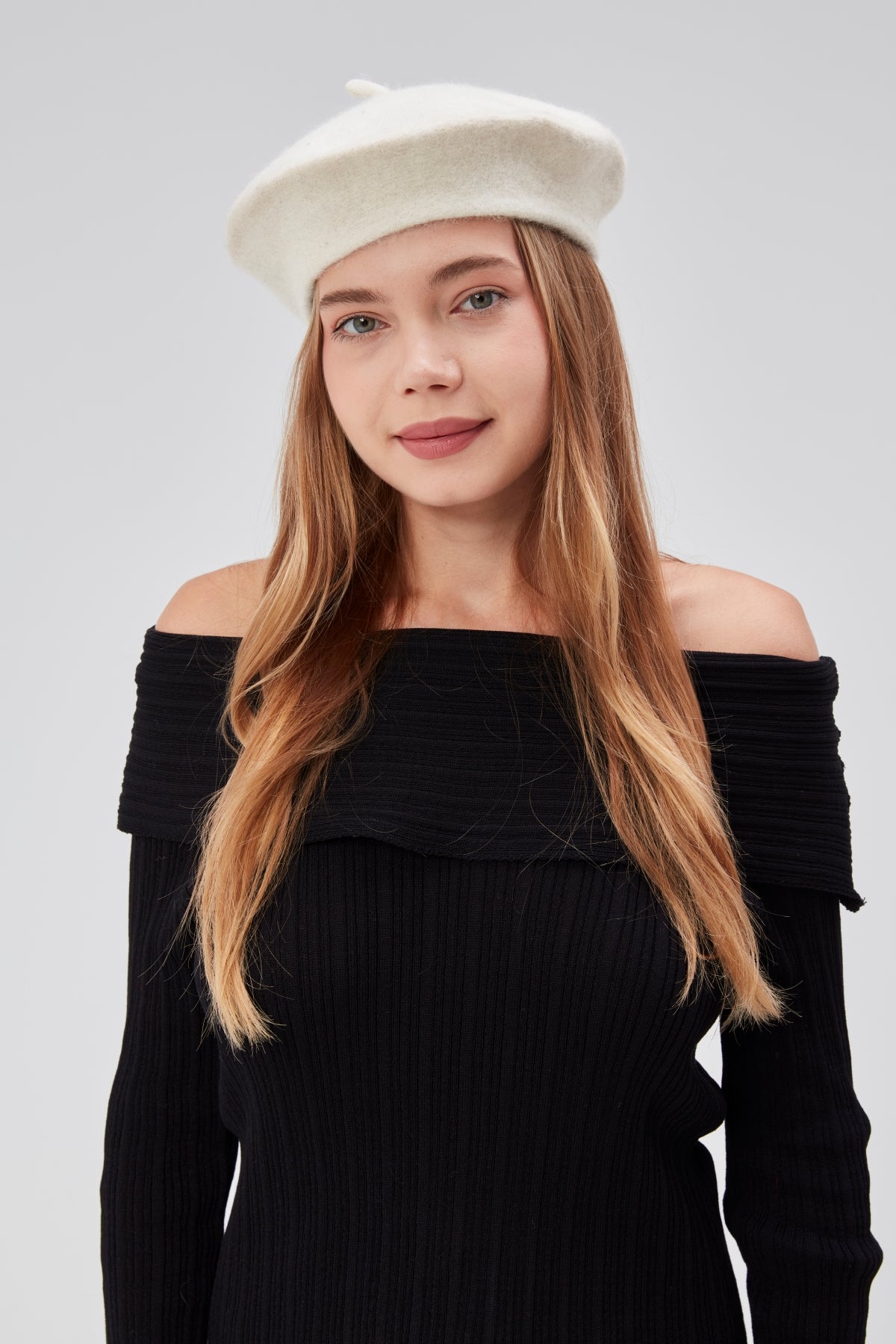 derikem Kep Kadın Sanatçı Ressam Şapkası Klasik Fransız Bere Moda Sanatçı Şapkası Bere Keçe Fransız Şapka