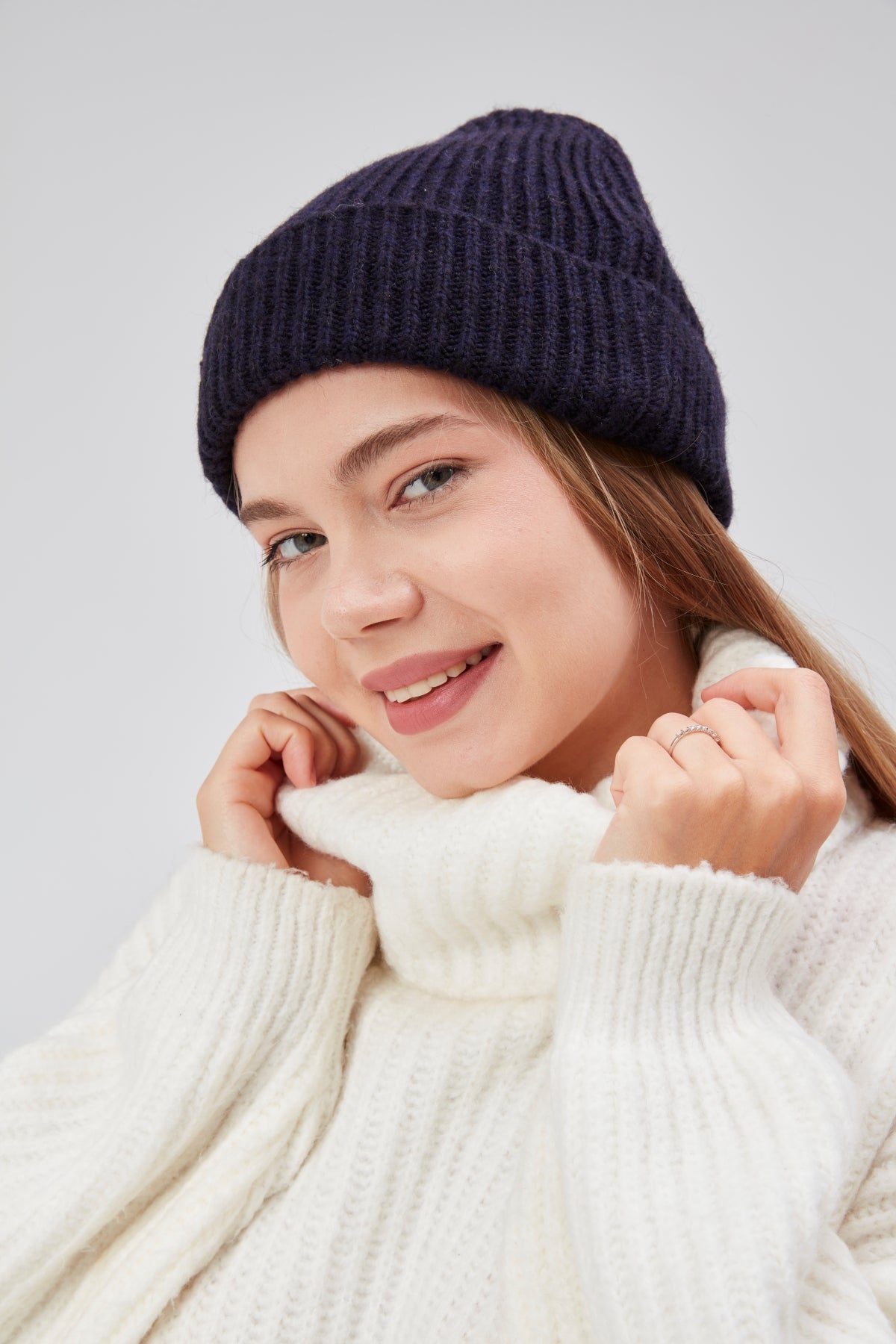 derikem Basic Şık Standart Lüks Unisex Tiftik Kadın Bere