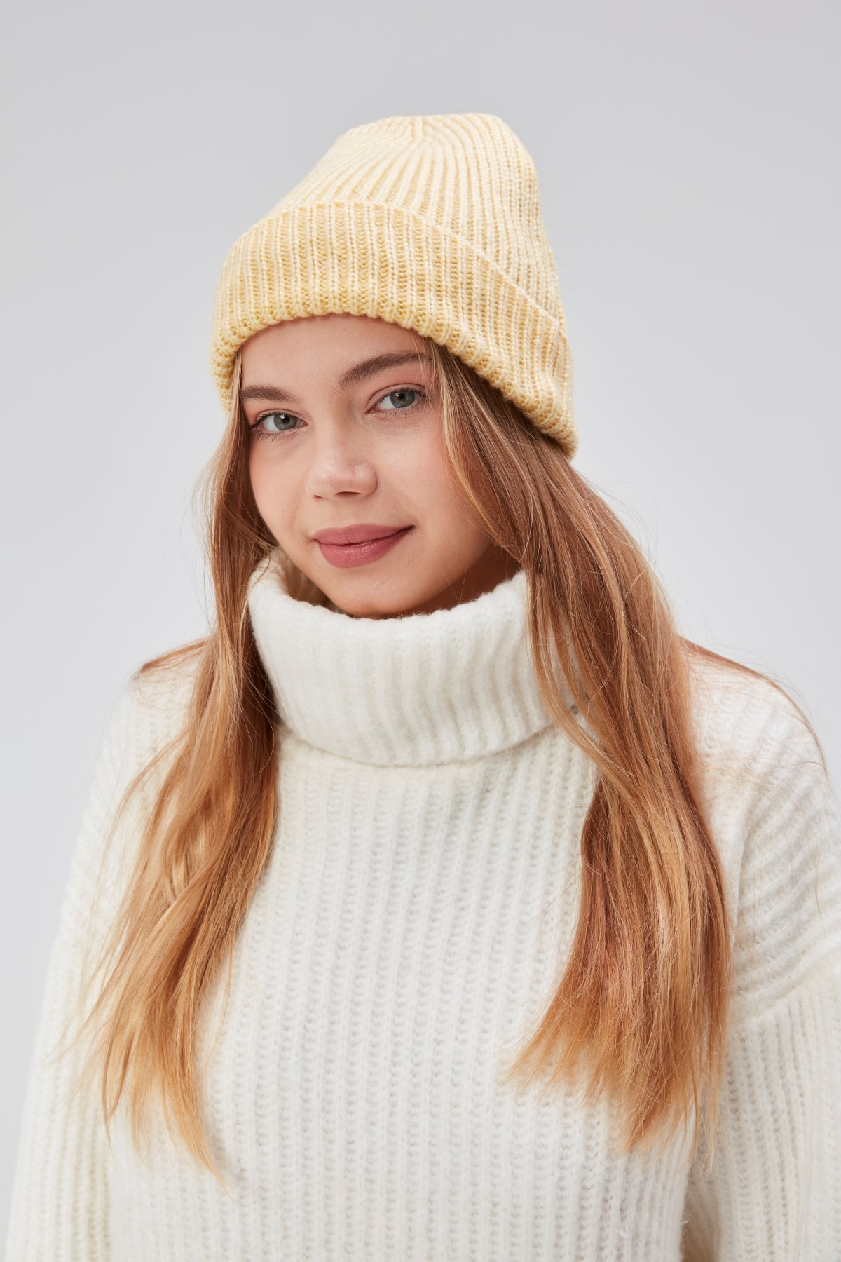 derikem Basic Şık Standart Lüks Unisex Tiftik Kadın Bere