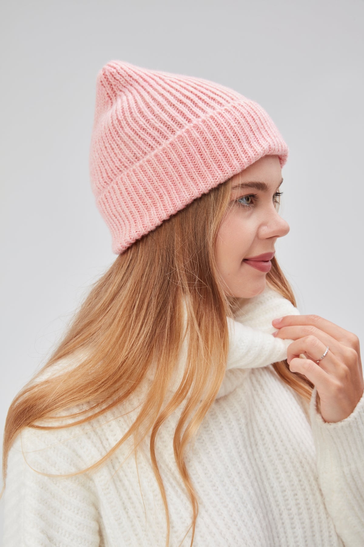 derikem Basic Şık Standart Lüks Unisex Tiftik Kadın Bere