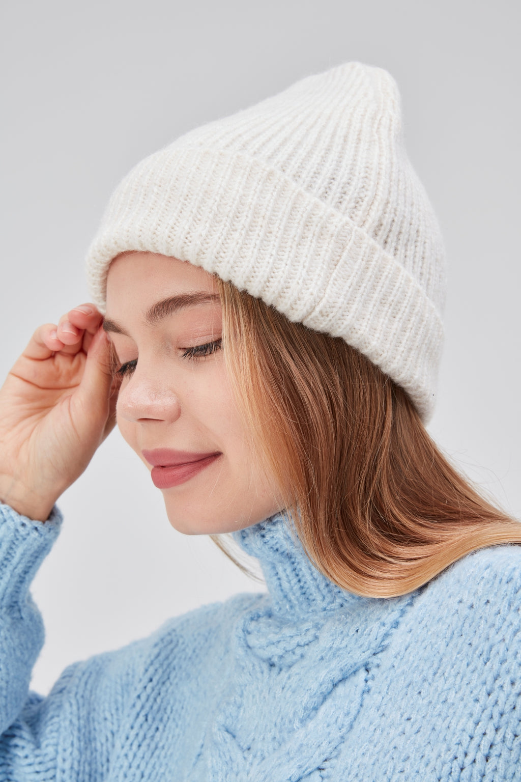 derikem Basic Şık Standart Lüks Unisex Tiftik Kadın Bere
