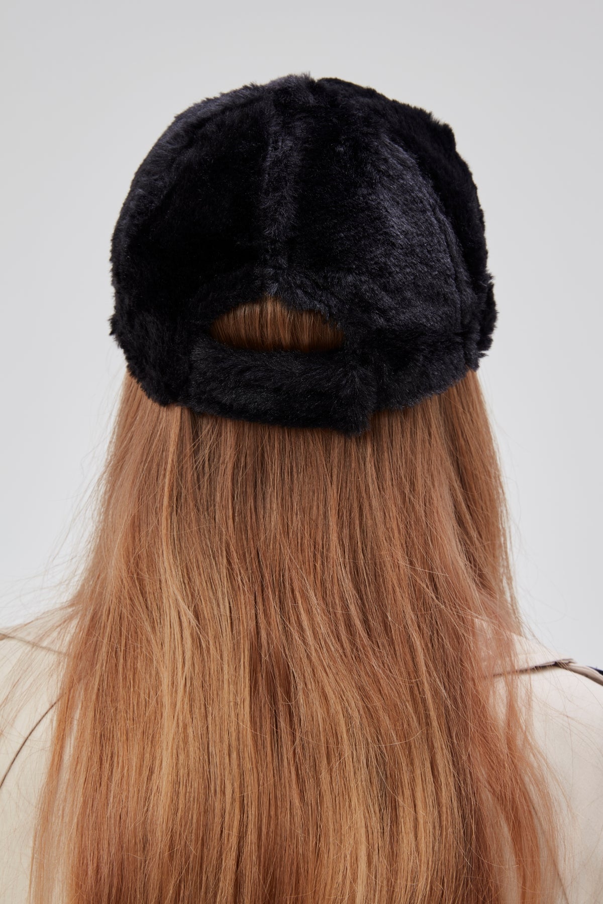 derikem Kışlık Tüylü Kadın Peluş Kep Şapka Bezbol Standart Şapka