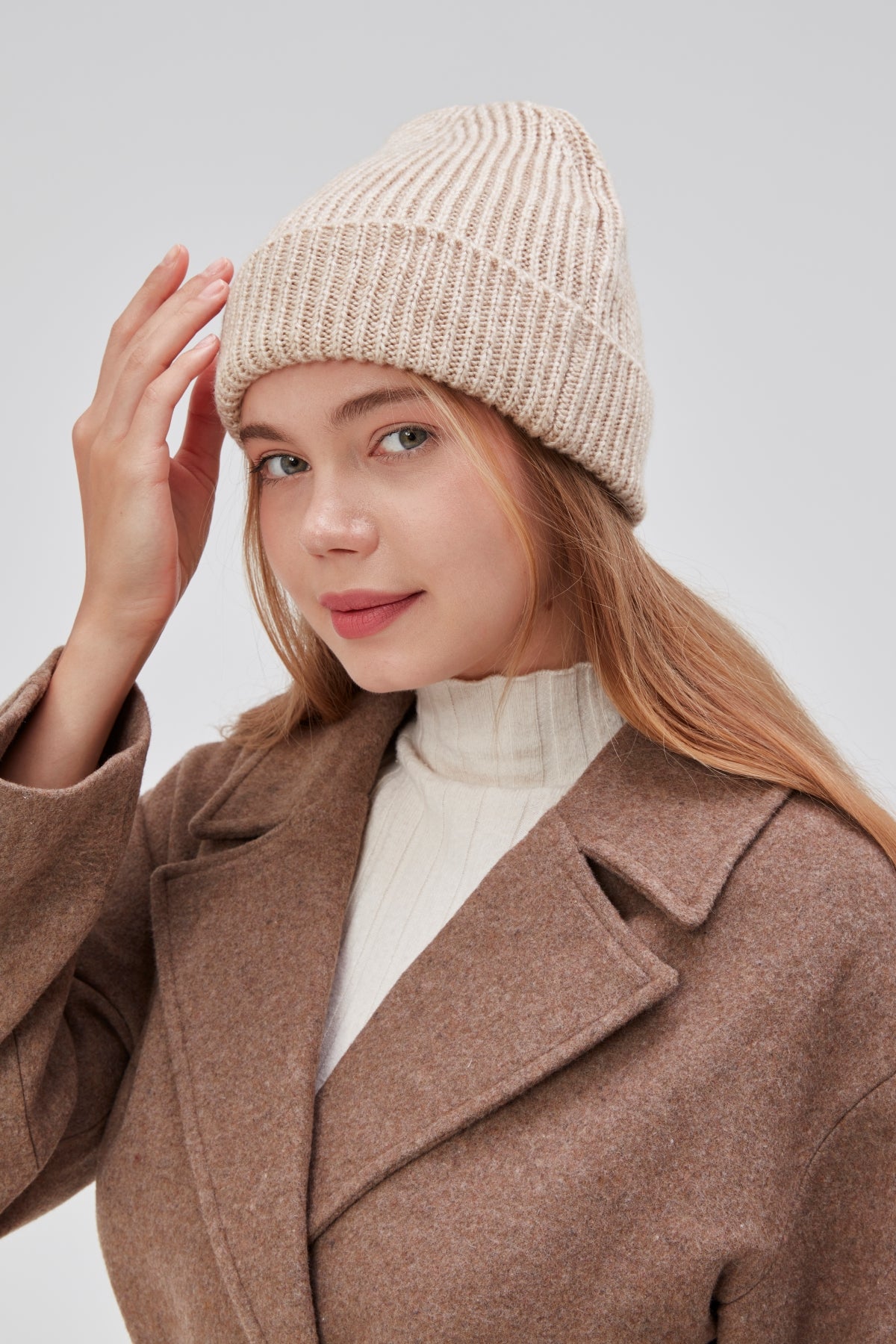 derikem Basic Şık Standart Lüks Unisex Tiftik Kadın Bere