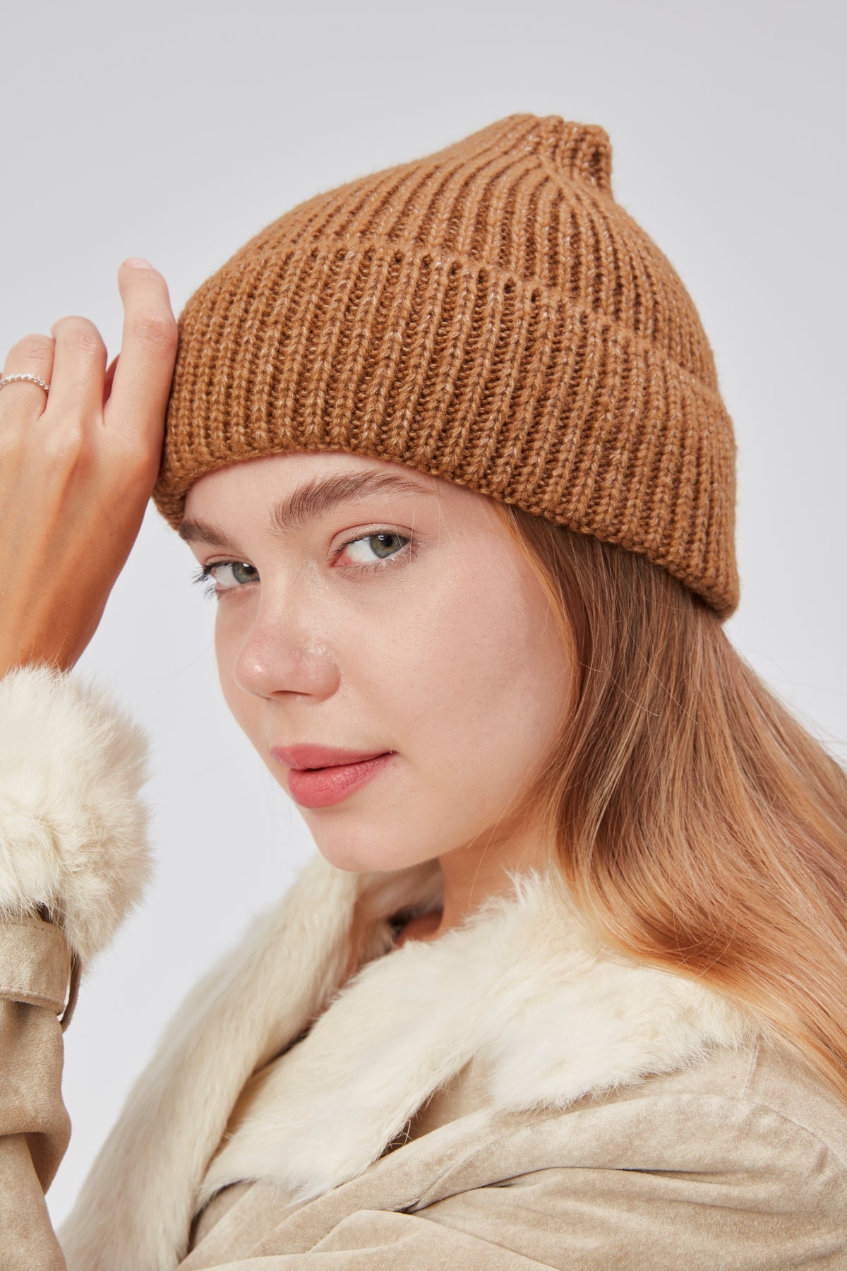 derikem Basic Şık Standart Lüks Unisex Tiftik Kadın Bere