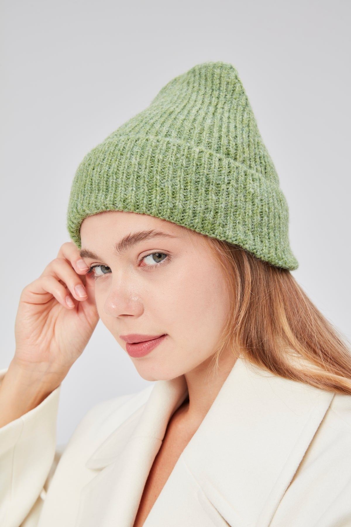 derikem Basic Şık Standart Lüks Unisex Tiftik Kadın Bere