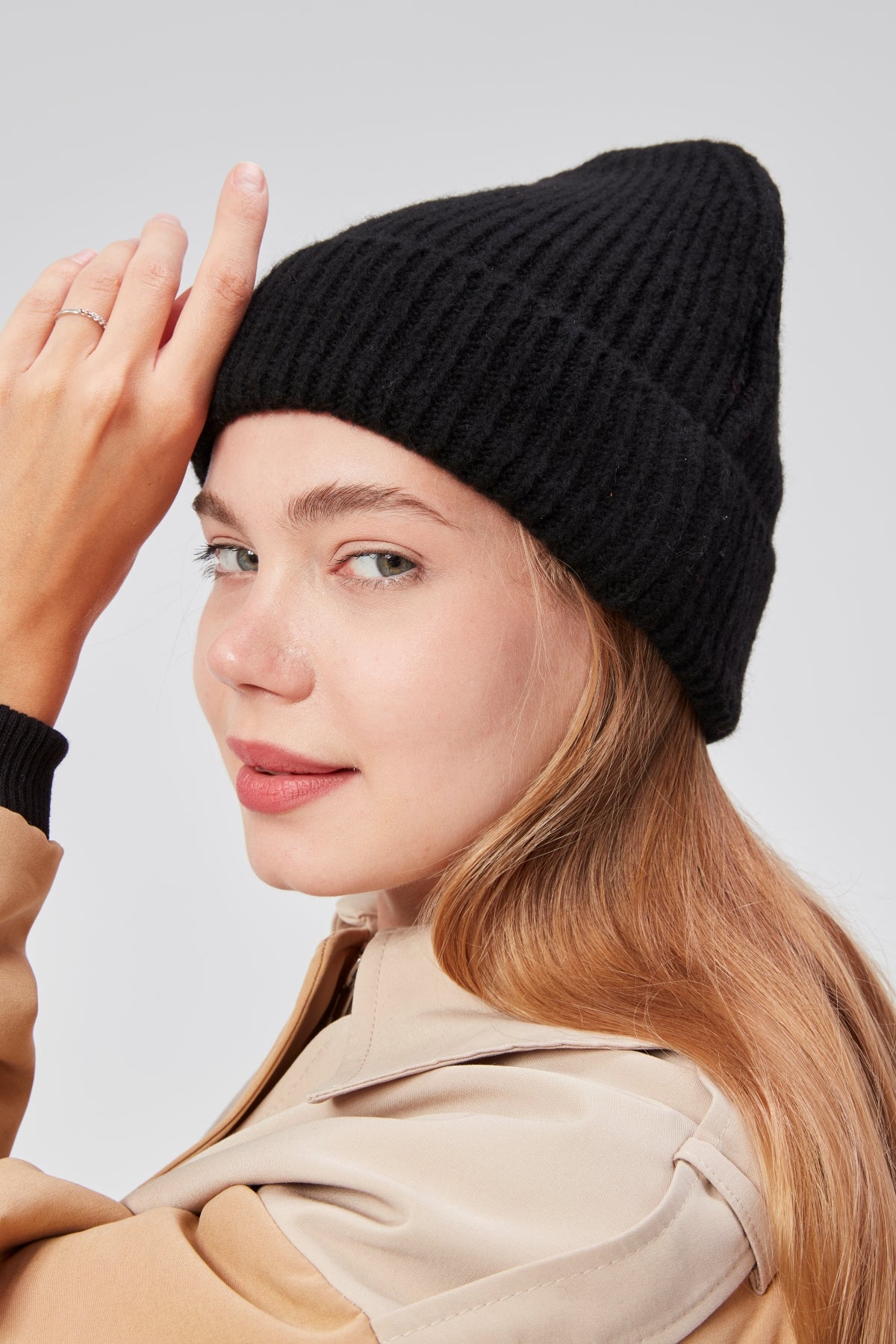 derikem Basic Şık Standart Lüks Unisex Tiftik Kadın Bere