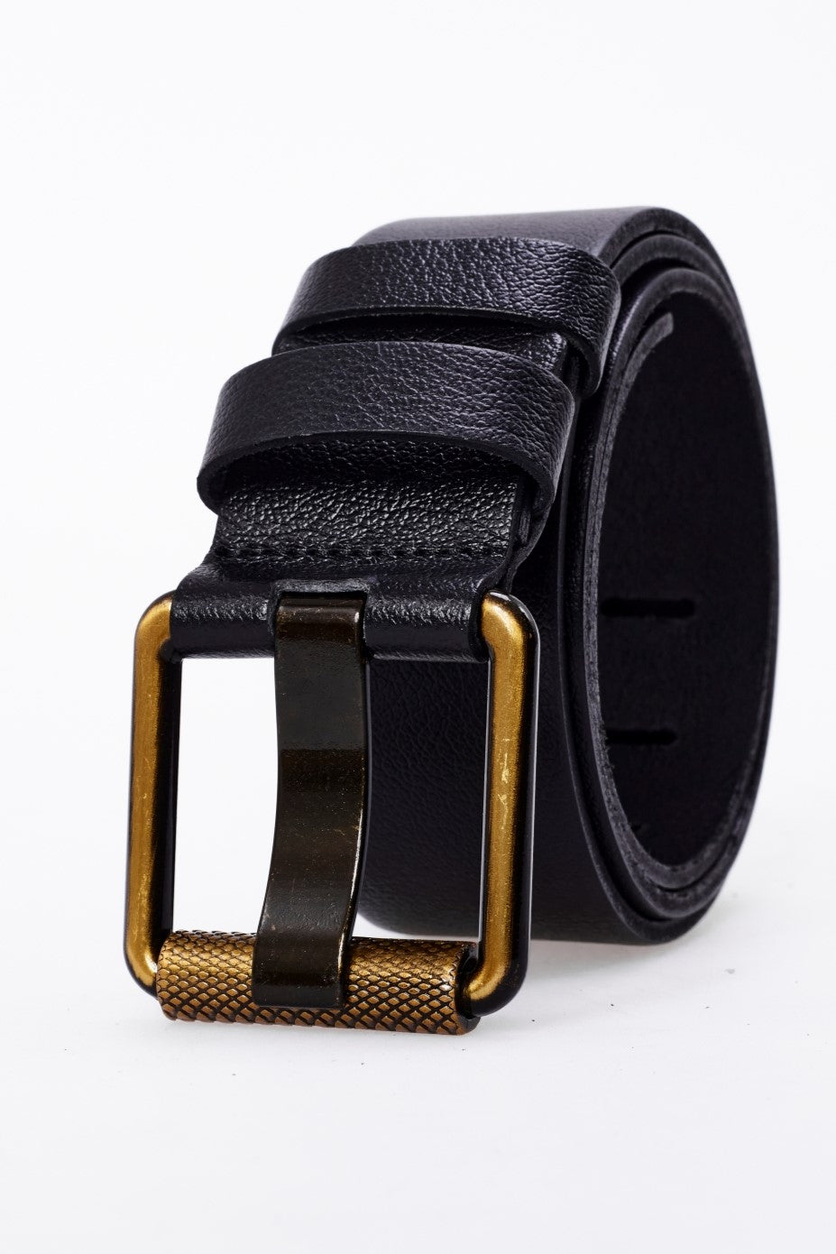 Derikem Erkek %100 Hakiki Deri Sarı Borulu 4,5 Cm Kot Kemeri