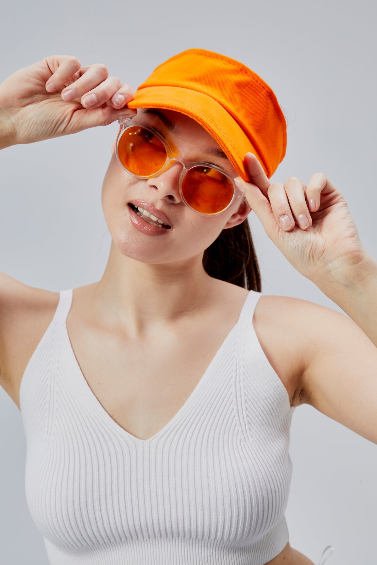 derikem Kadın Basic Cırtcırtlı Ayarlanabilir Tenisçi Vizör Golf Şapkası Güneş Koruyucu Siperlik