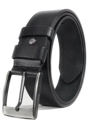 derikem Erkek %100 Hakiki Manda Derisi Erkek Kot Kemeri 4,5 Cm