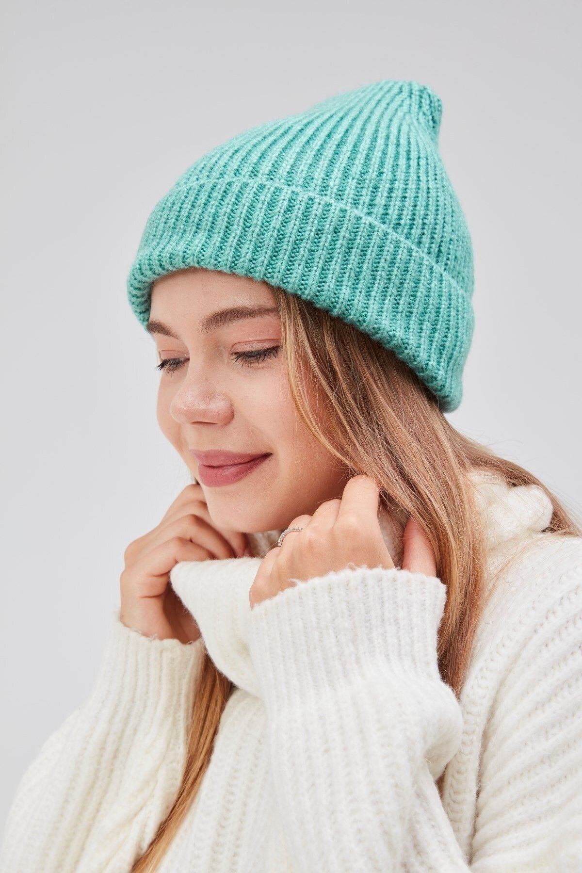 Basic Şık Standart Lüks Unisex Tiftik Bere