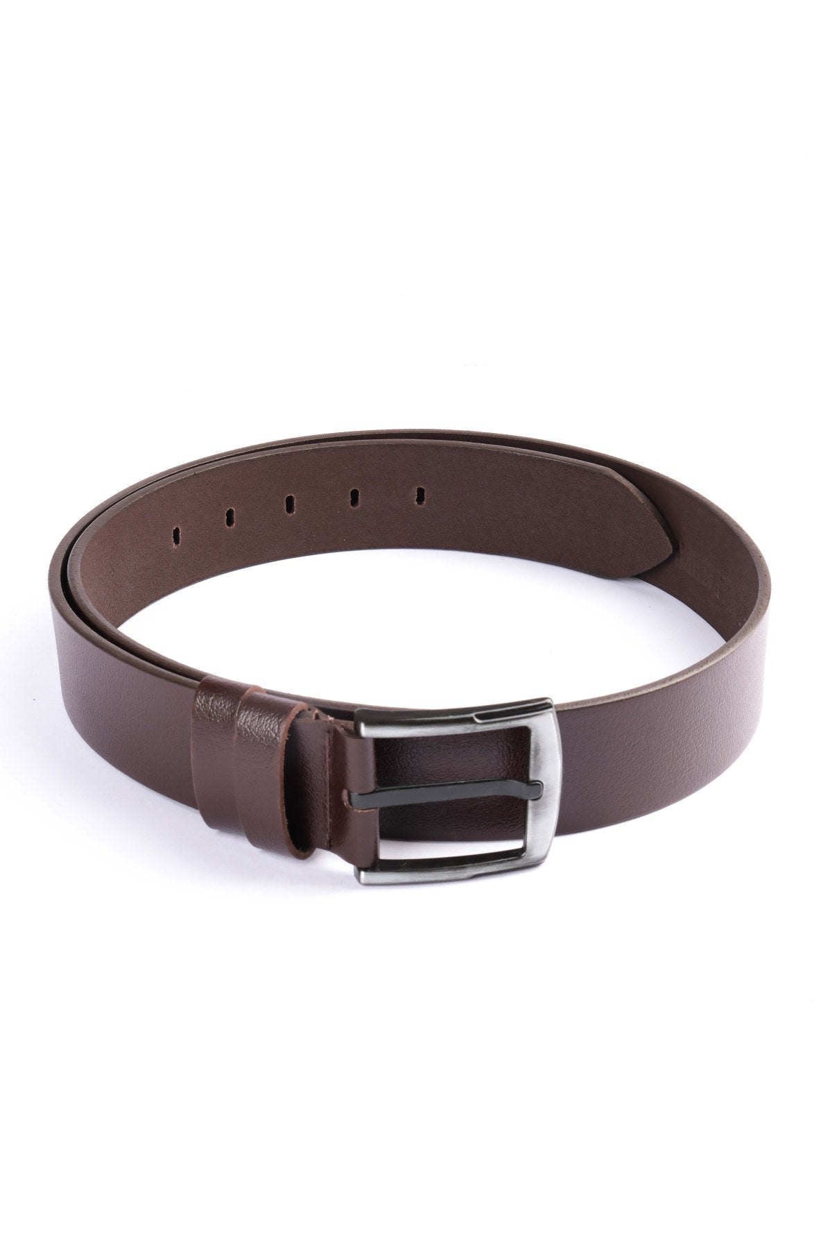 derikem Erkek %100 Hakiki Manda Derisi Erkek Kot Kemeri 4,5 Cm