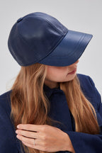 %100  Deri Kışlık Unisex Beyzbol Şapka