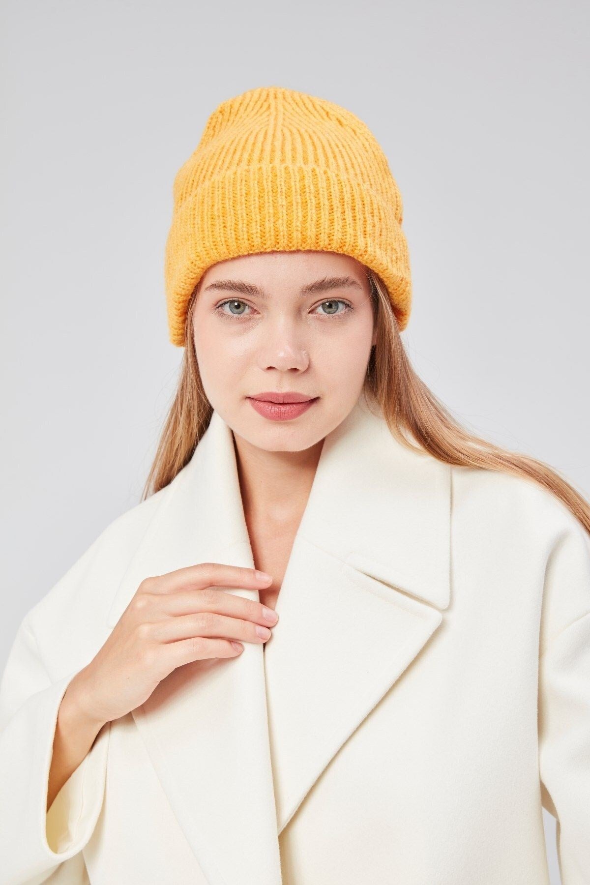 Basic Şık Standart Lüks Unisex Tiftik Bere