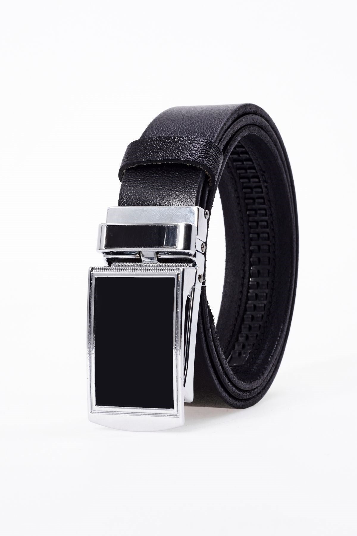 Otomatik Tokalı Deliksiz %100 Hakiki Manda Derisi Klasik Erkek Kemeri