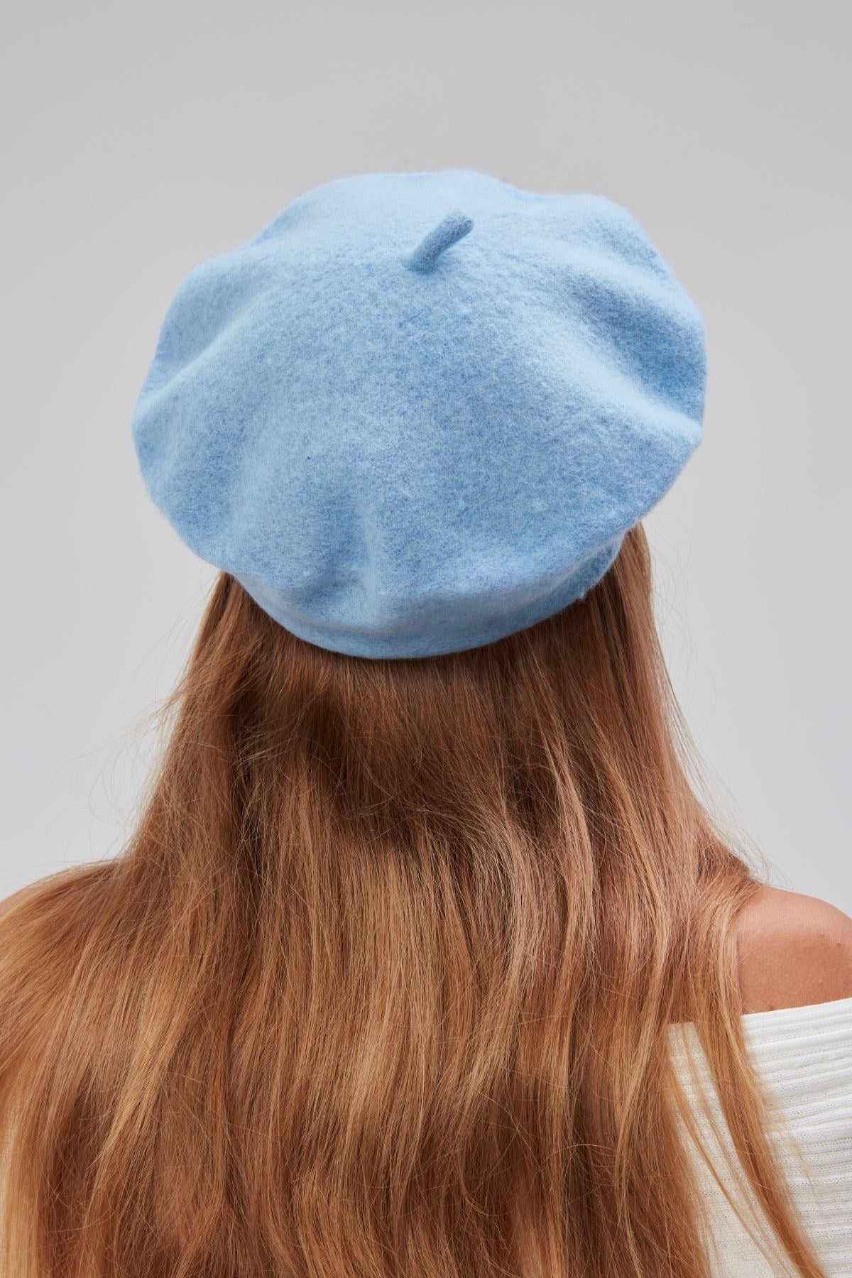 Kep Kadın Sanatçı Ressam Şapkası Klasik Fransız Bere Moda  Sanatçı Şapkası Bere Keçe Fransız Şapka