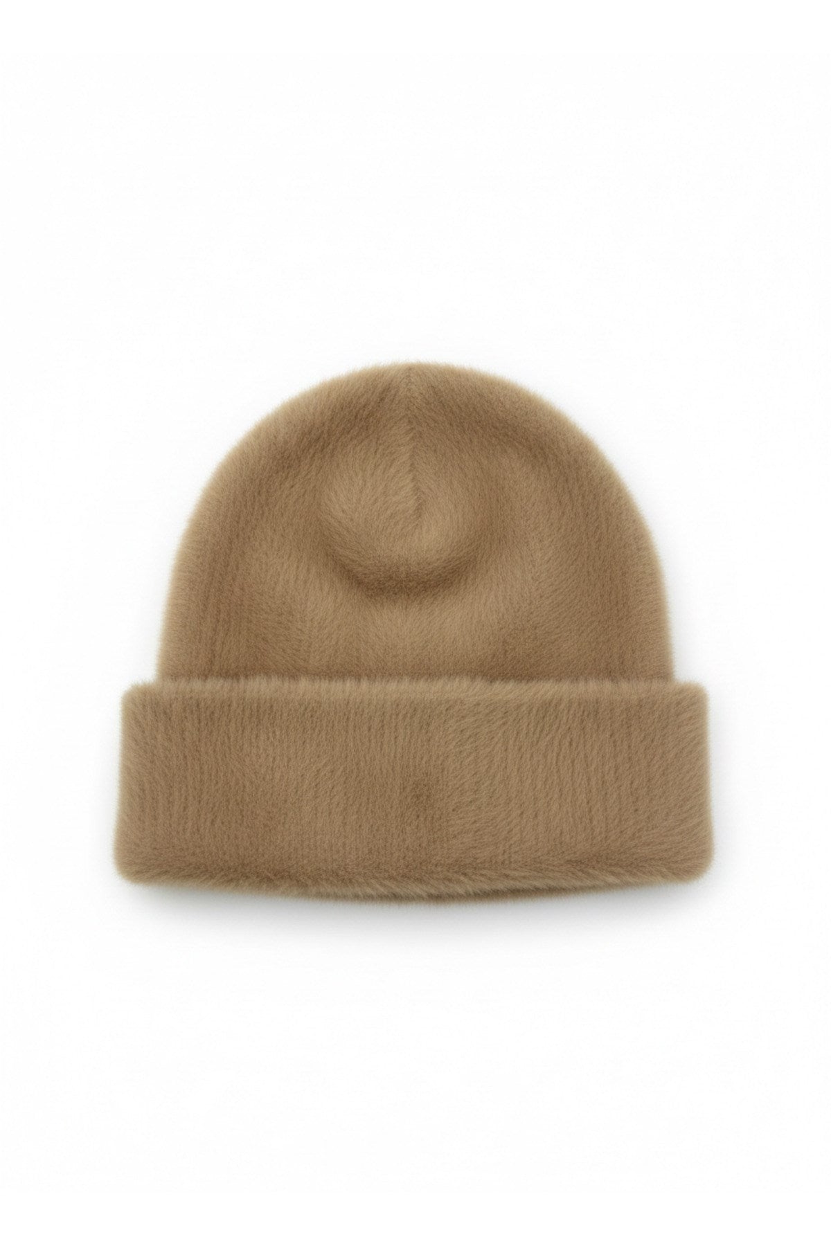 Kadın Tüylü Yumuşak Peluş Bere