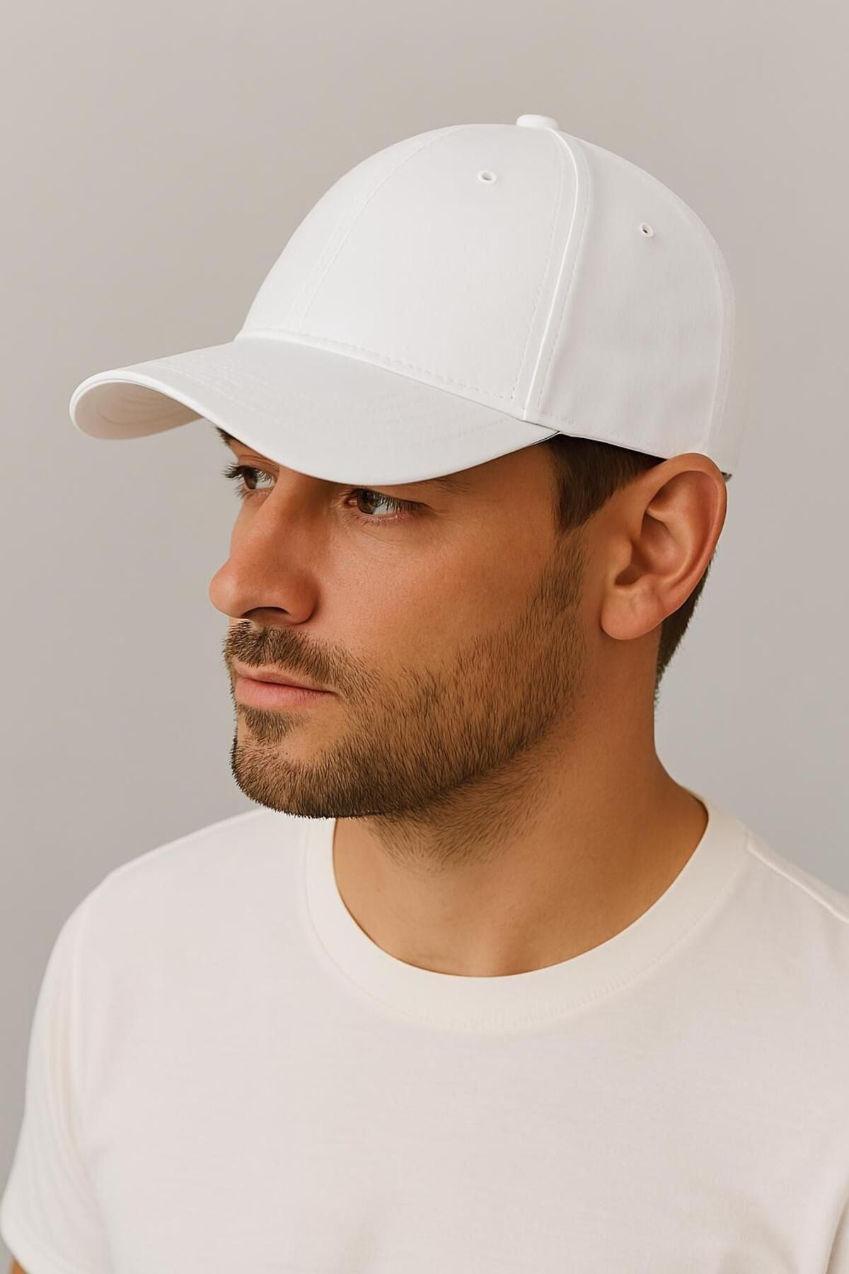 Unisex Basic Arkası Cırtlı Ayarlanabilir Hat Beyzbol Şapka Kep