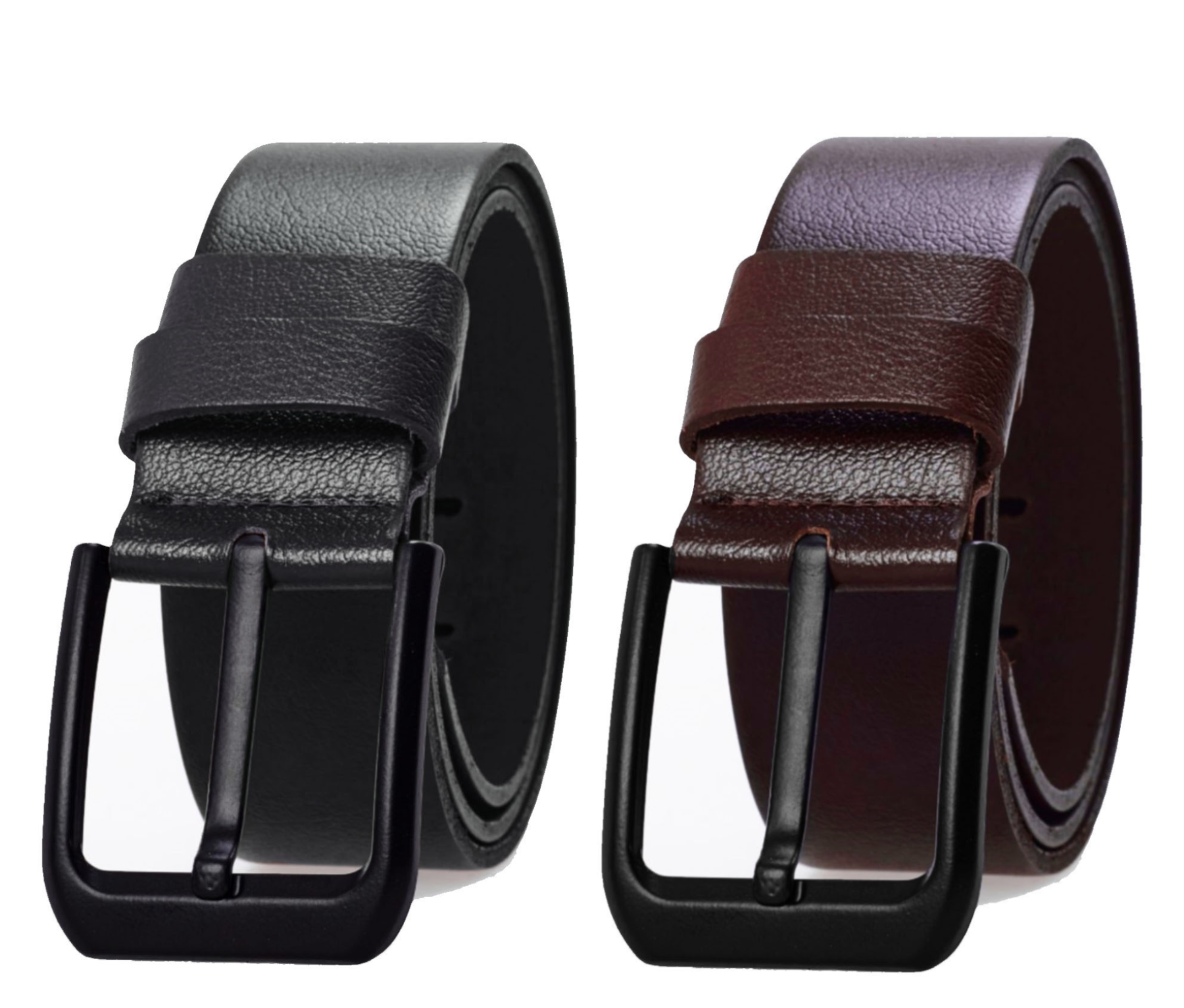 derikem Erkek %100 Hakiki Manda Derisi Siyah Tokalı Erkek Kot Kemeri 4,5 Cm