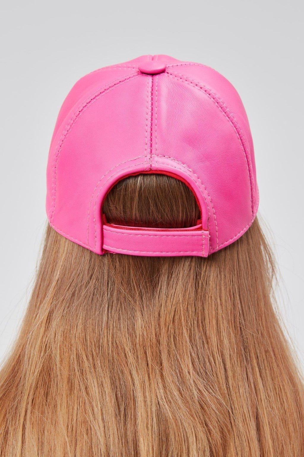 %100  Deri Kışlık Unisex Beyzbol Şapka