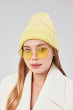 Basic Şık Standart Lüks Unisex Tiftik Bere