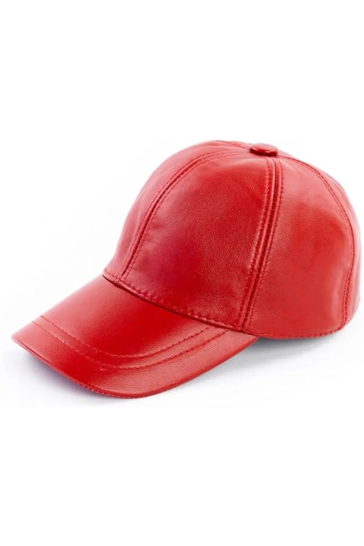 derikem %100 Deri Kışlık Unisex Beyzbol Şapka