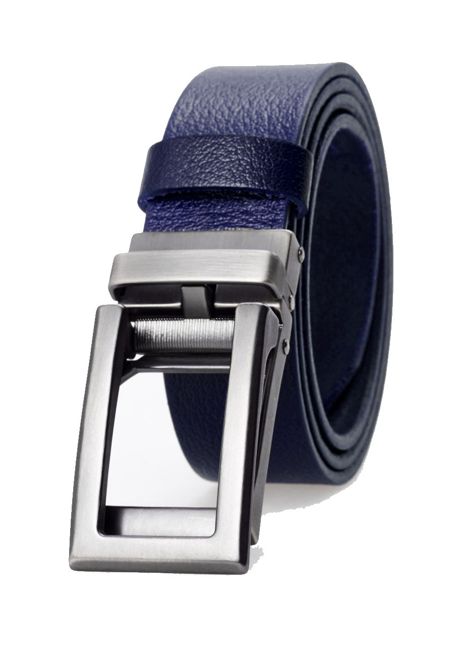 derikem Otomatik Tokalı Deliksiz %100 Hakiki Manda Derisi Klasik Erkek Kemeri U Krom