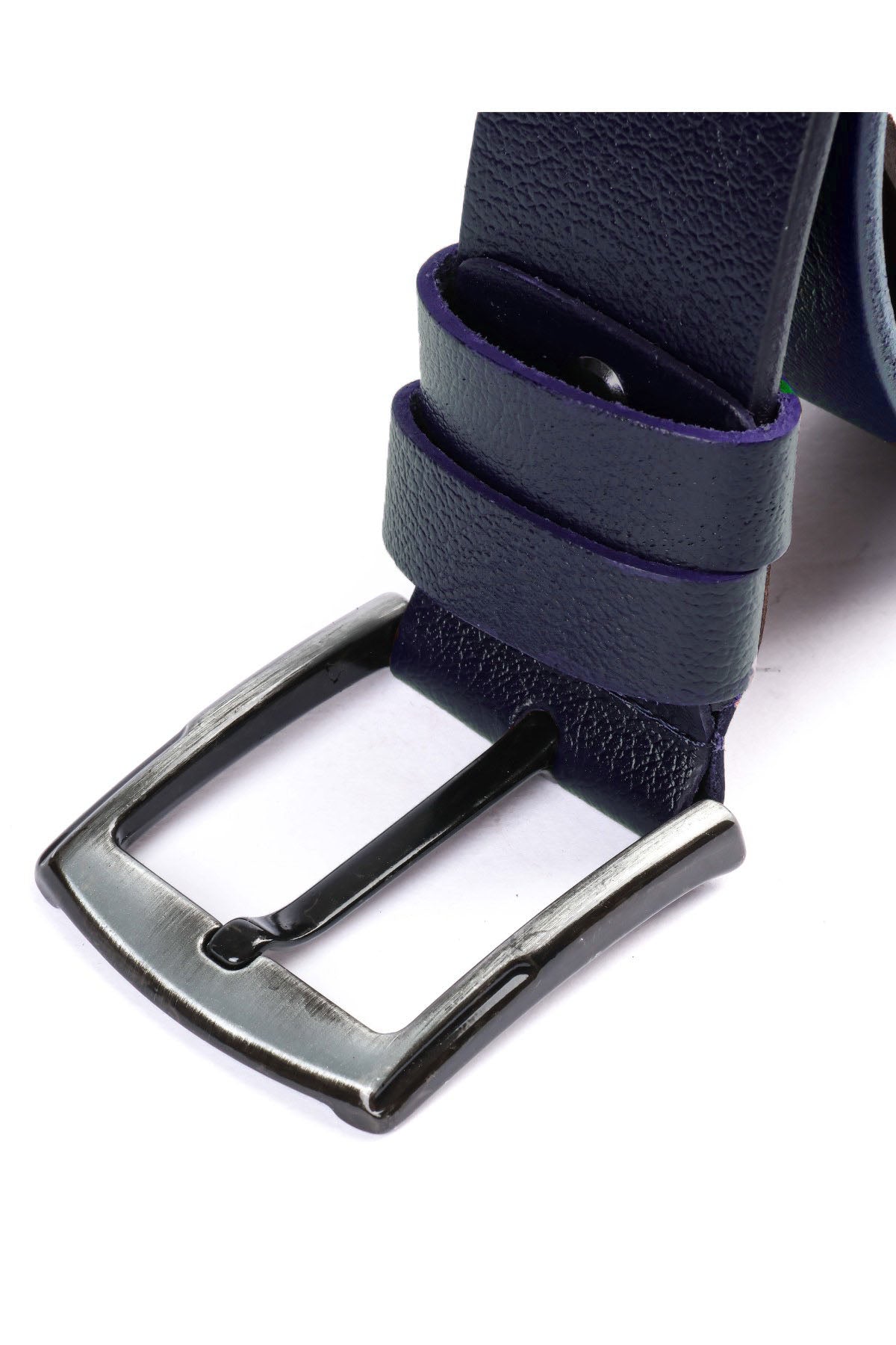 derikem Erkek %100 Hakiki Manda Derisi Erkek Kot Kemeri 4,5 Cm